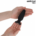 ADDICTED TOYS - Analplugg med Juvel i Silikon 12,6 cm [str. L]