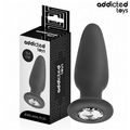 ADDICTED TOYS - Analplugg med Juvel i Silikon 12,6 cm [str. L]