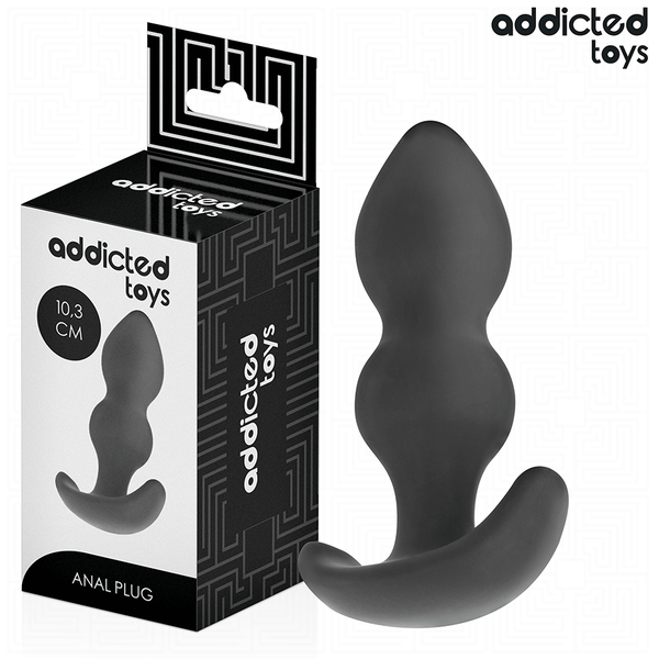 ADDICTED TOYS - Analplugg i Silikon Størrelse S 10,3 cm