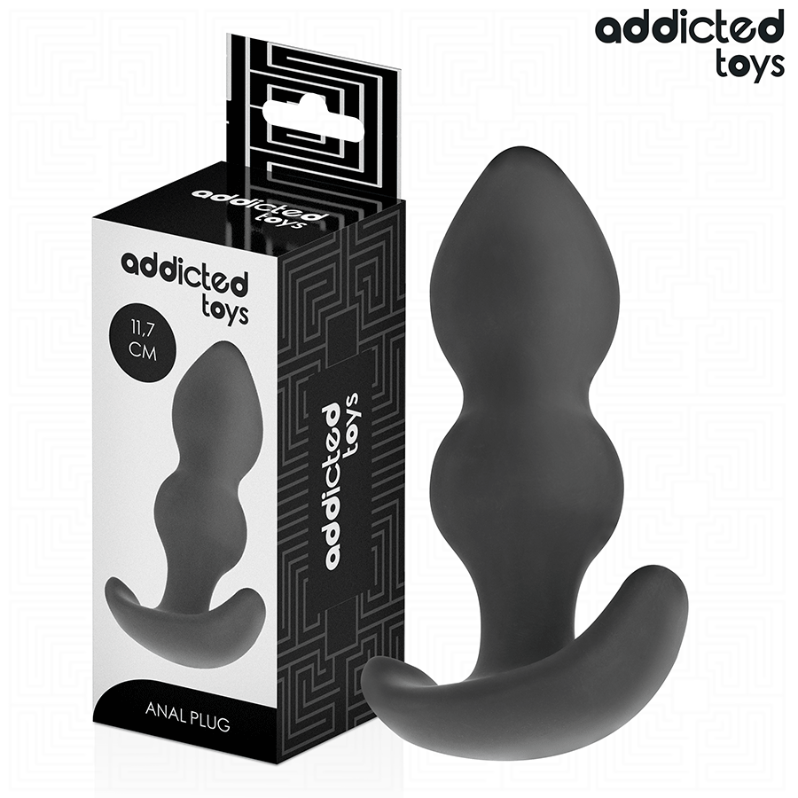 ADDICTED TOYS - Analplugg i Silikon 11,7 cm [str. L]