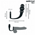 ADDICTED TOYS - Analplugg med Ring i Silikon Modell 1
