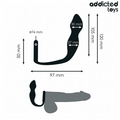 ADDICTED TOYS - Analplugg med Ring i Silikon Modell 2