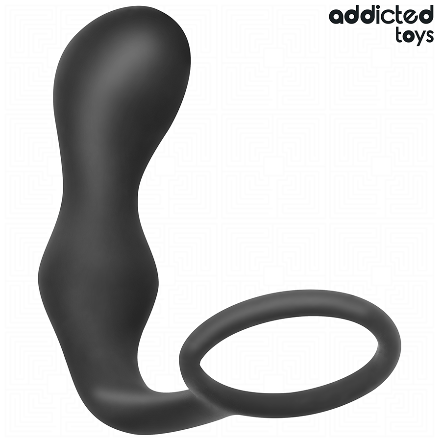 ADDICTED TOYS - Analplugg med Ring i Silikon Modell 3