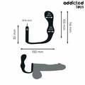 ADDICTED TOYS - Analplugg med Ring i Silikon Modell 3