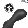 ADDICTED TOYS - Analplugg med Ring i Silikon Modell 3