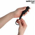 ADDICTED TOYS - Analplugg med Pungring i Silikon Modell 4