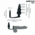ADDICTED TOYS - Analplugg med Pungring i Silikon Modell 5