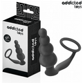 ADDICTED TOYS - Analplugg med Pungring i Silikon Modell 5