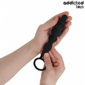 ADDICTED TOYS - Analplugg med Pungring i Silikon Modell 5