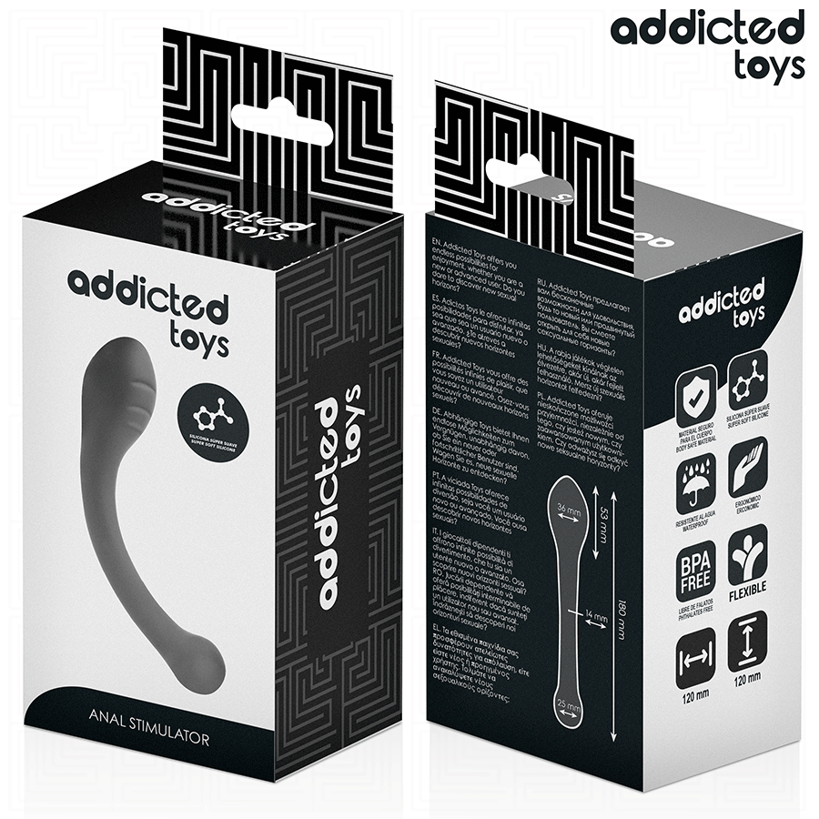 ADDICTED TOYS - Analstimulator i Silikon 18 cm