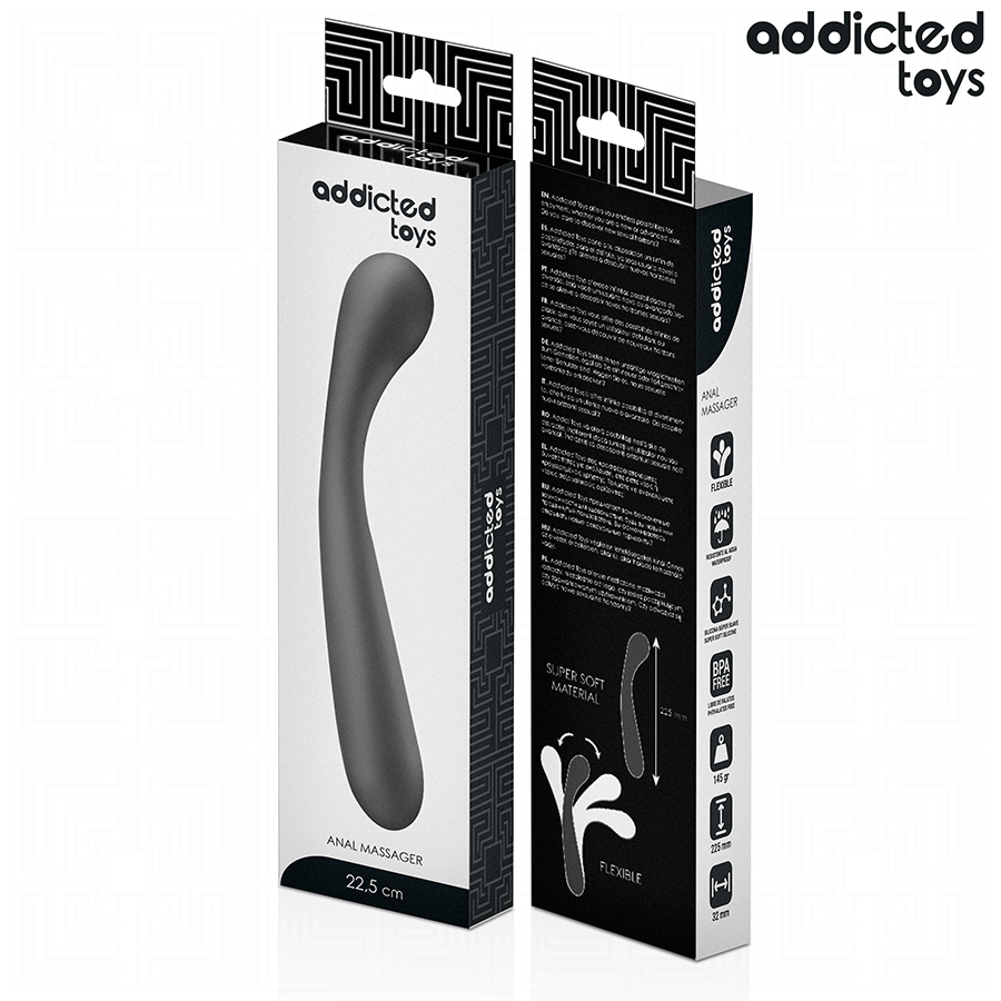 ADDICTED TOYS - Analmassasjeapparat i Silikon 22,5 cm