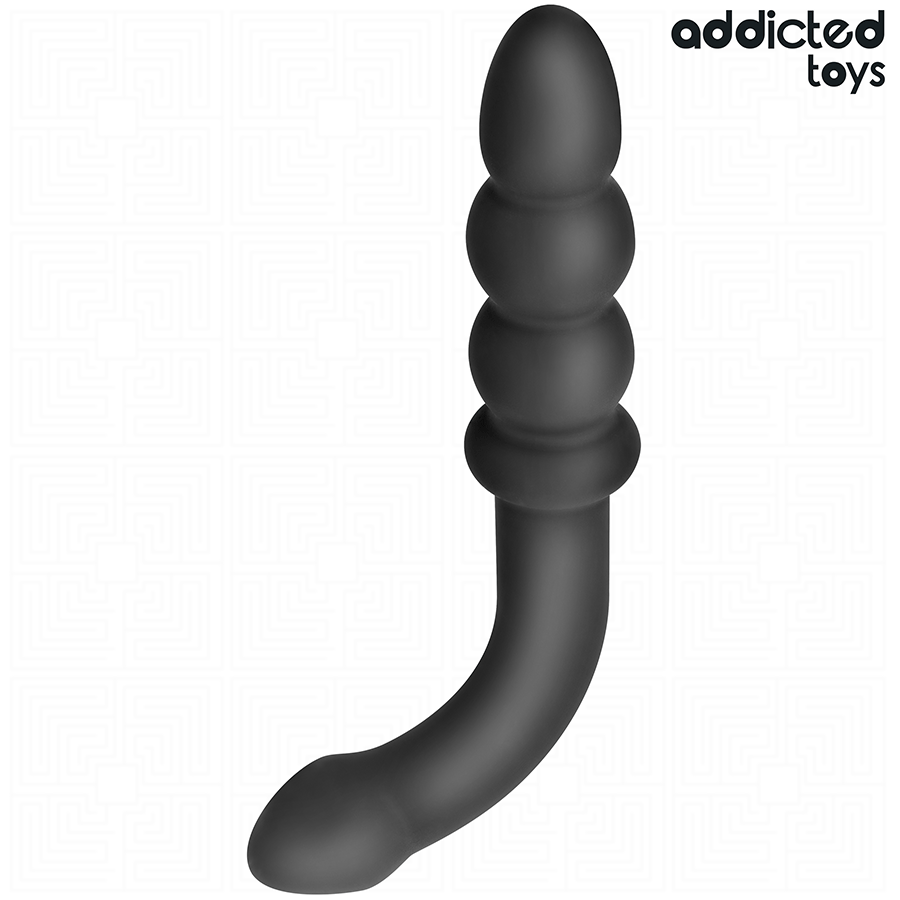 ADDICTED TOYS - Dobbel Analmassasjeapparat i Silikon 16,5 cm