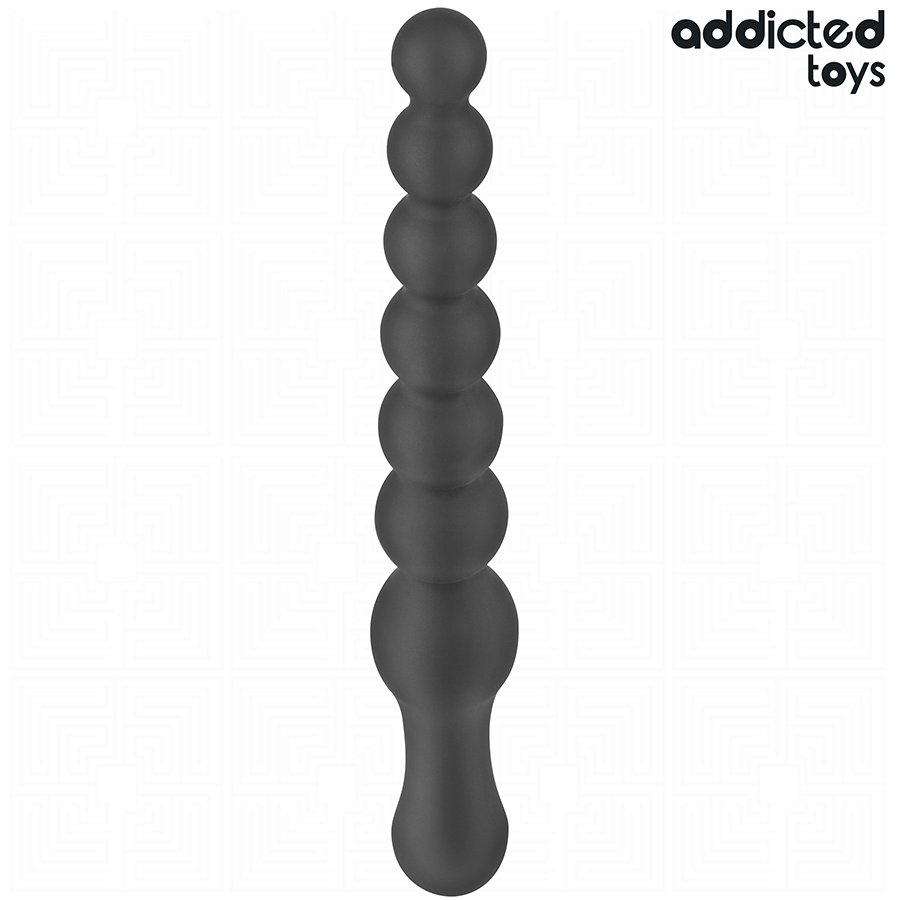 ADDICTED TOYS - Dobbel Analmassasjeapparat i Silikon 24 cm