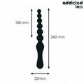 ADDICTED TOYS - Dobbel Analmassasjeapparat i Silikon 24 cm