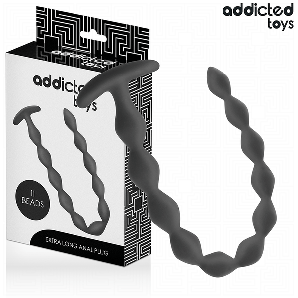 ADDICTED TOYS - Ekstra Lang Analplugg i Silikon