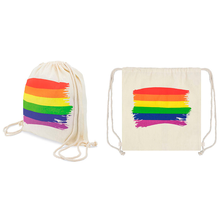 PRIDE - LGBT-flagg Ryggsekk i bomull