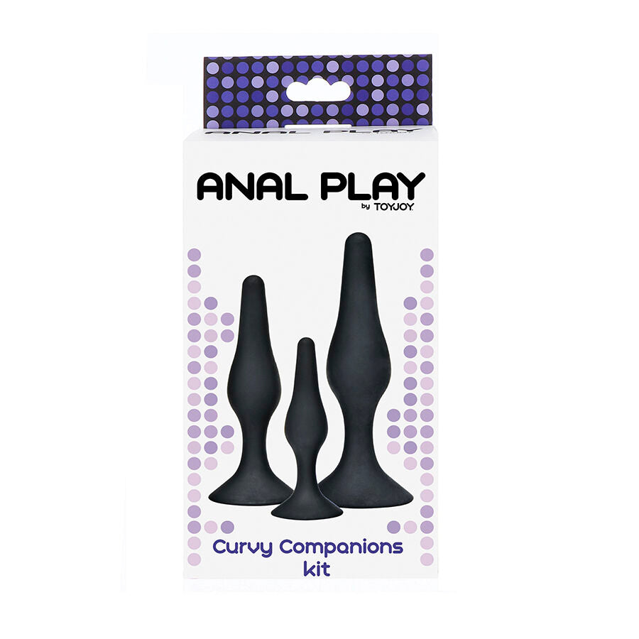 TOYJOY - Curvy Companions Analplugg-sett 3 deler