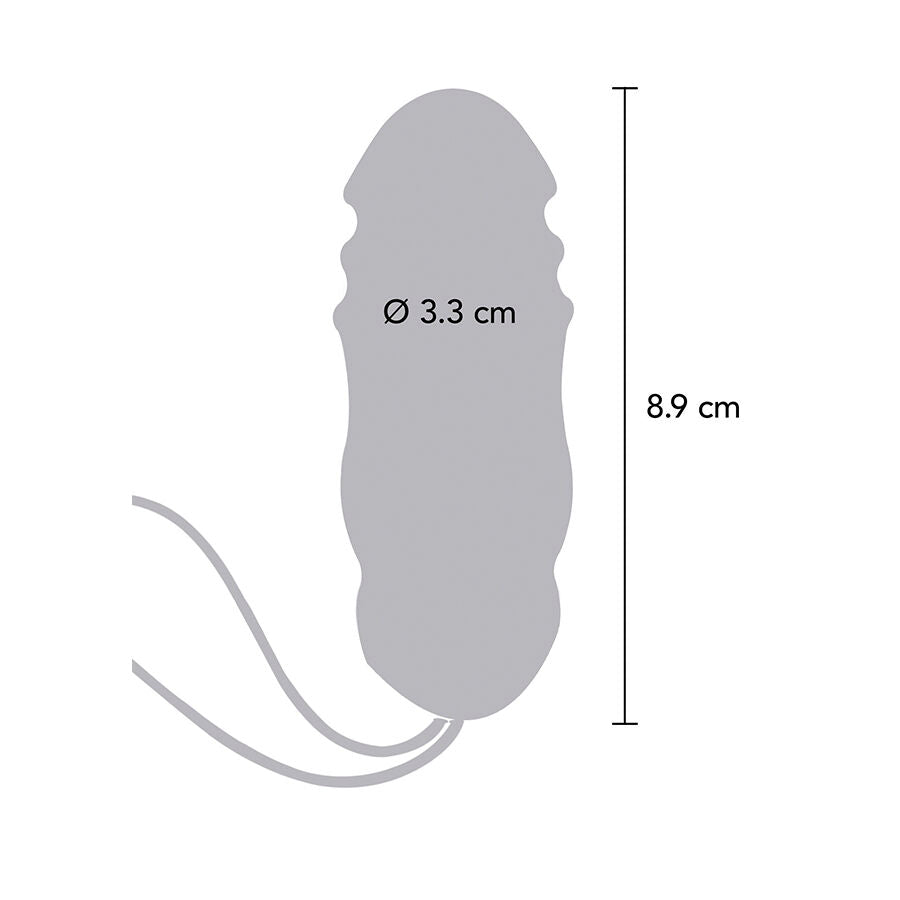 TOYJOY - Happiness Sunny Side Vibrerende egg med fjernkontroll