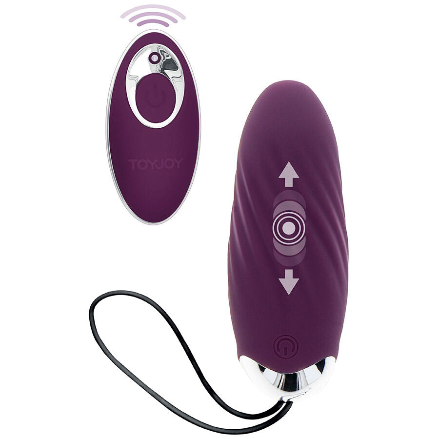 TOYJOY - Happiness Knock Knock Eggstavagant Vibrerende egg med fjernkontroll