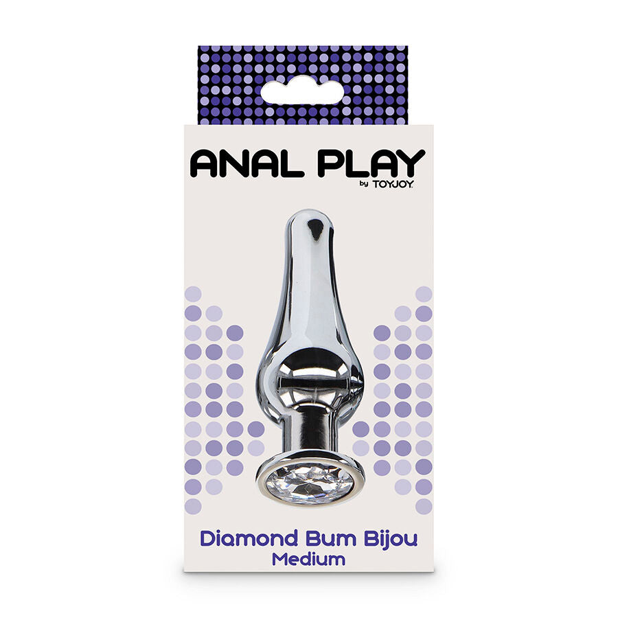 TOYJOY - Anal Play Diamond Bum Bijou analplugg med dekorsten Medium