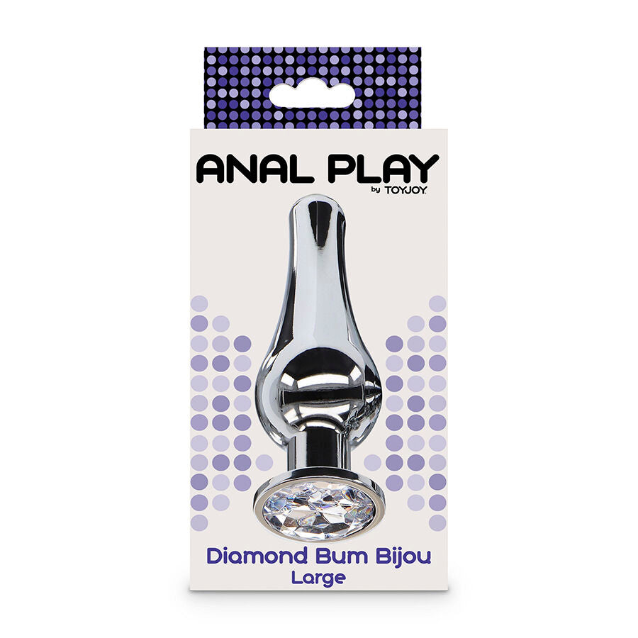 TOYJOY - Anal Play Diamond Bum Bijou analplugg med dekorsten Large