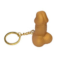 DIABLO PICANTE - Nøkkelring med fløyte Penis-form Naturfarge