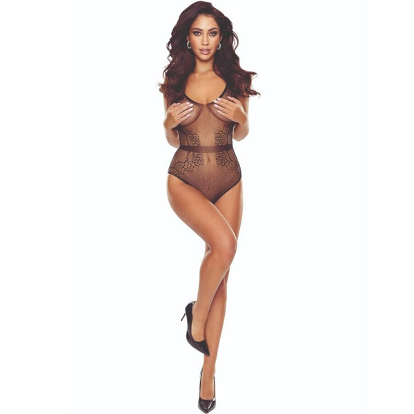 PASSION - Rutenett-Bodystocking Sort