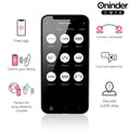 ONINDER CUTE - Love Bunny G-punkt- og klitorisvibrator Lyserosa (gratis app)