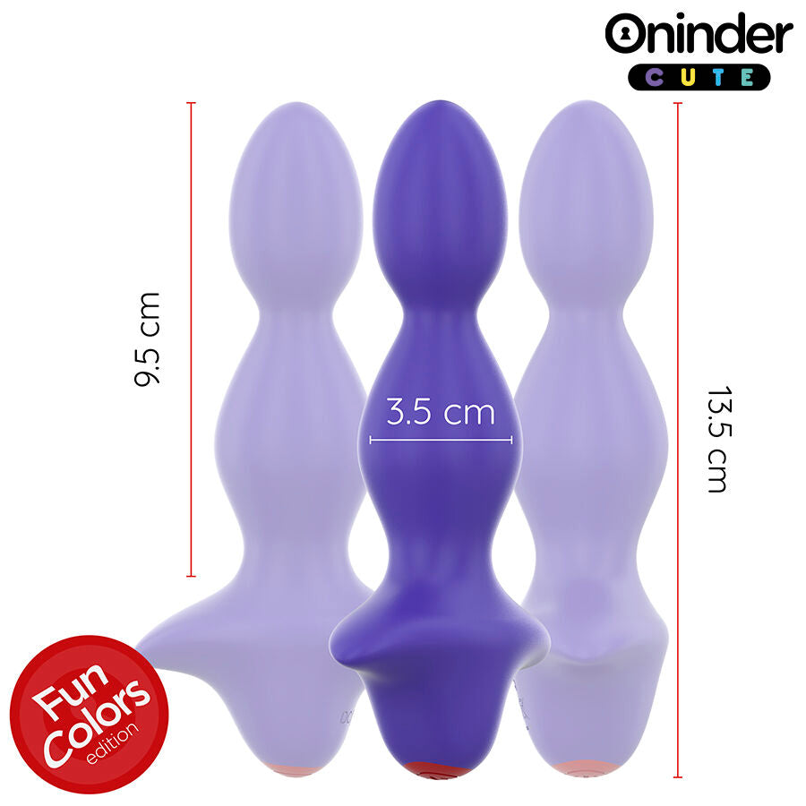 ONINDER CUTE - Love Butt vibrerende analplugg-dilator med gratis app