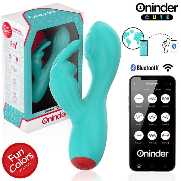 ONINDER CUTE - Love Bunny G-punkt- og klitorisvibrator (gratis app)