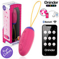 ONINDER CUTE - Love Pleasure Vibrerende Silikonegg med Bølge- og Tappefunksjon