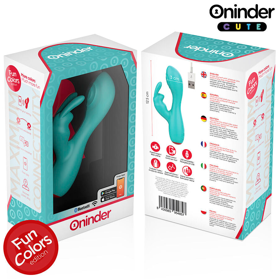 ONINDER CUTE - Love Bunny G-punkt- og klitorisvibrator (gratis app)