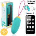 ONINDER CUTE - Love Pleasure Vibrerende egg med roterende silikonperler gratis global app
