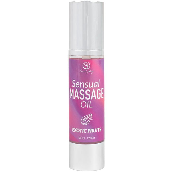 SECRETPLAY - Massasjeolje Eksotiske Frukter 50 ml