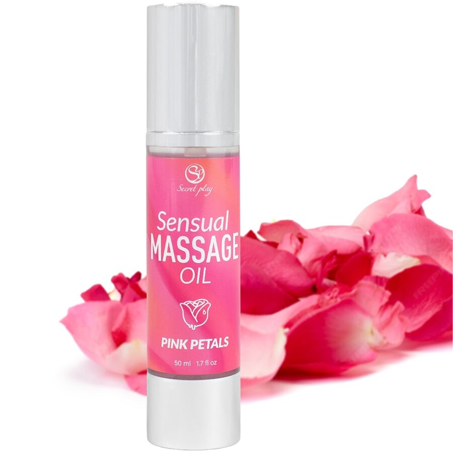 SECRETPLAY - Massasjeolje Roseblader 50 ml