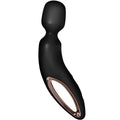 SATISFYER - Wand-erland Vibrerende massasjestav Sort