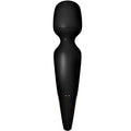 SATISFYER - Wand-erland Vibrerende massasjestav Sort