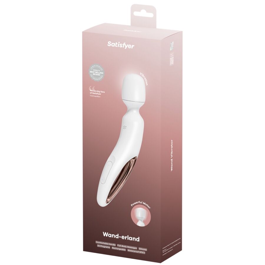 SATISFYER - Wand-erland Vibrerende Massasjestav