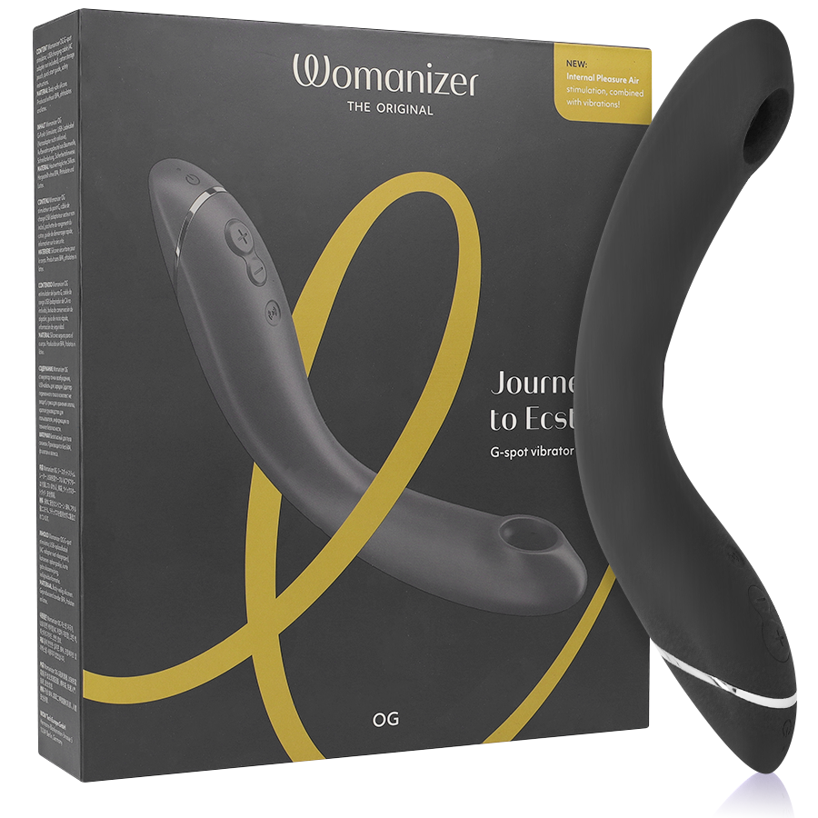 WOMANIZER - OG G-punktsvibrator Skifergrå