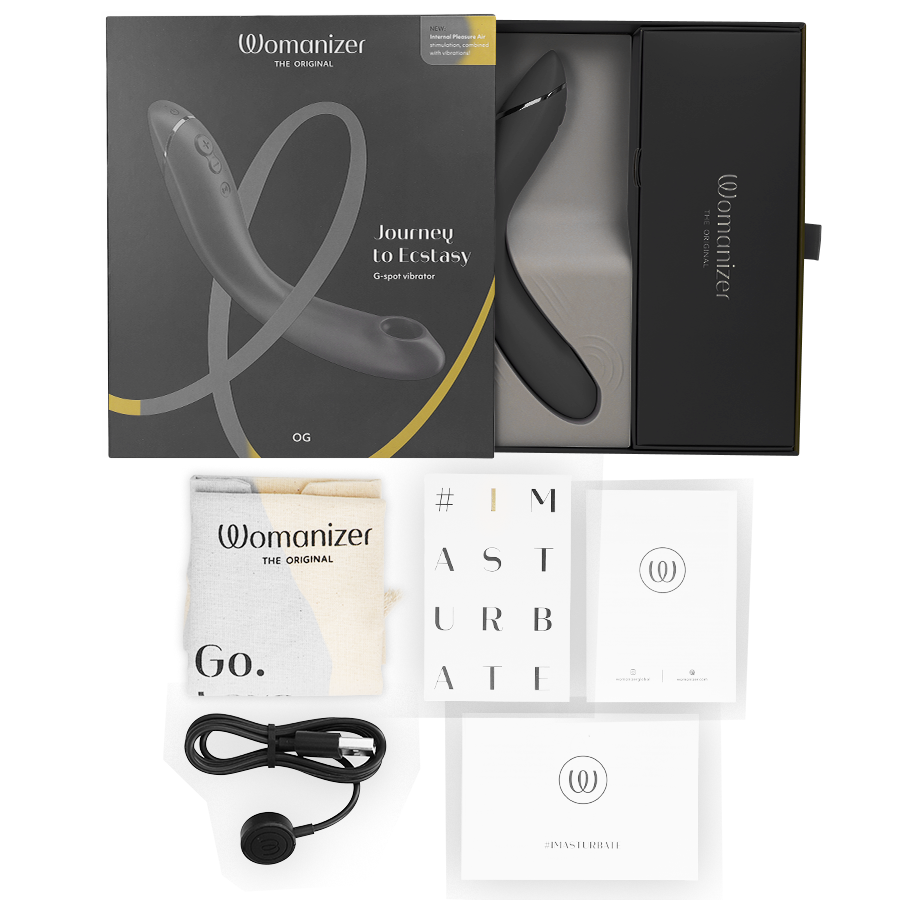 WOMANIZER - OG G-punktsvibrator Skifergrå