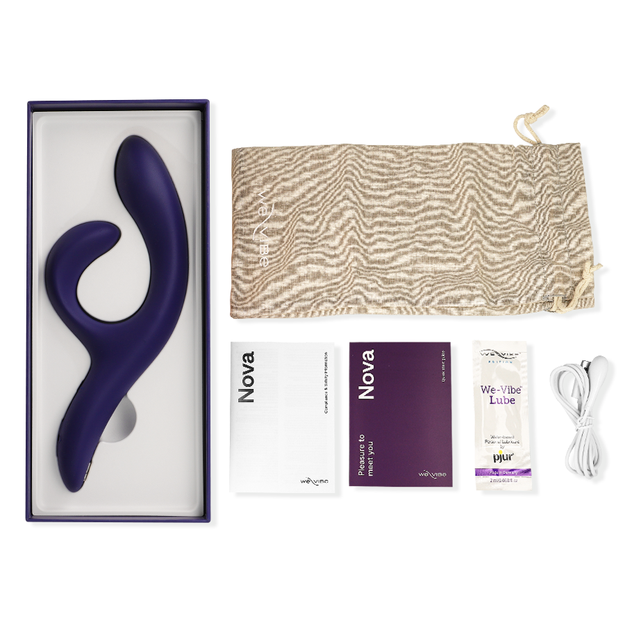 WE-VIBE - Nova 3 Rabbitvibrator Midnattsblå