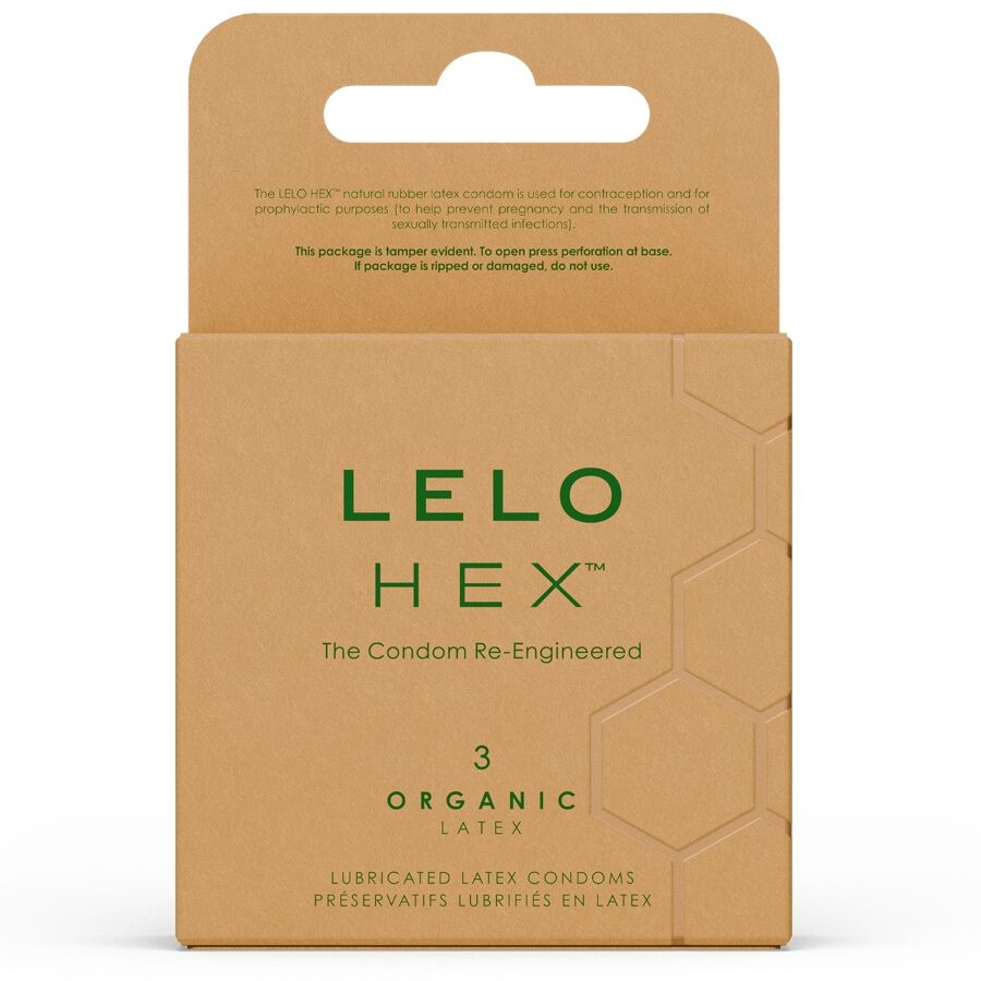 LELO - Hex Organic Standard Kondomer 3 stk