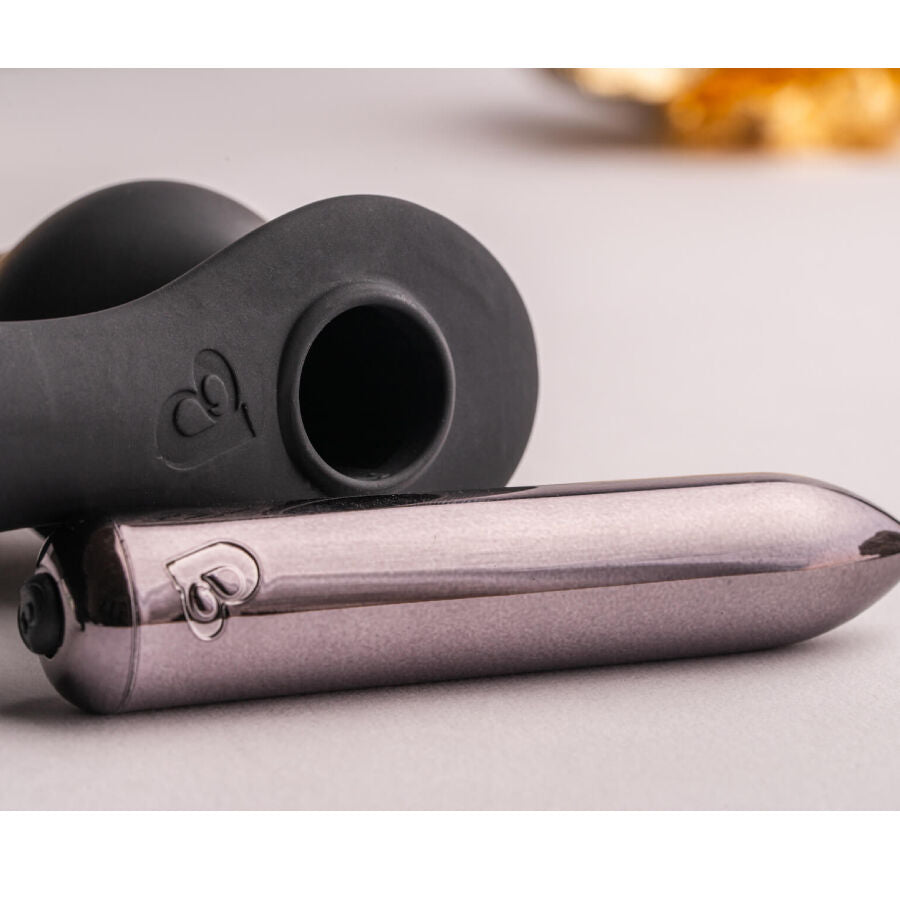 ROCKS-OFF - Ro-Zen Pro Analplugg med vibrerende penisring