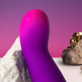 ROCKS-OFF - Glow Girl Vibe Diskré Lilla G-punktsvibrator