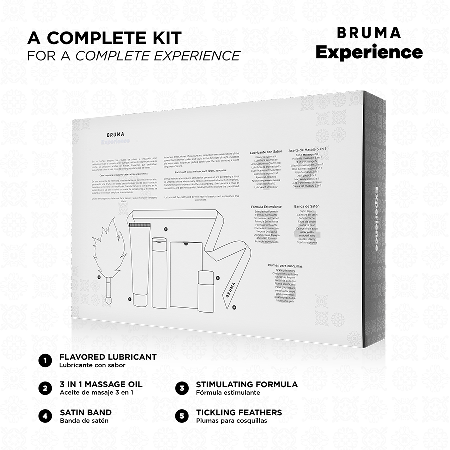 BRUMA XPERIENCE - Strawberry Massasje- & Nytelsessett