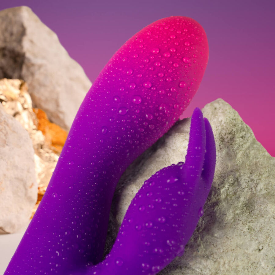 ROCKS-OFF - Glo-Girl Rabbitvibrator