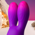 ROCKS-OFF - Glo-Girl Bunny Fleksibel rabbitvibrator