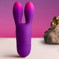 ROCKS-OFF - Glo-Girl Bunny Fleksibel rabbitvibrator