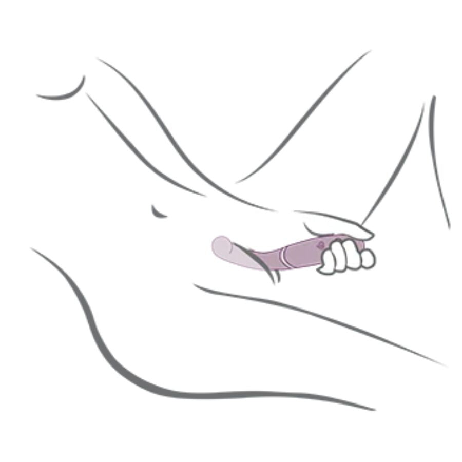 ROCKS-OFF - Gemini Dobbeltvibrator for G-punkt og klitoris