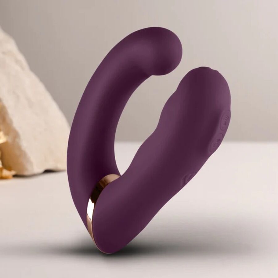 ROCKS-OFF - Gemini Dobbeltvibrator for G-punkt og klitoris